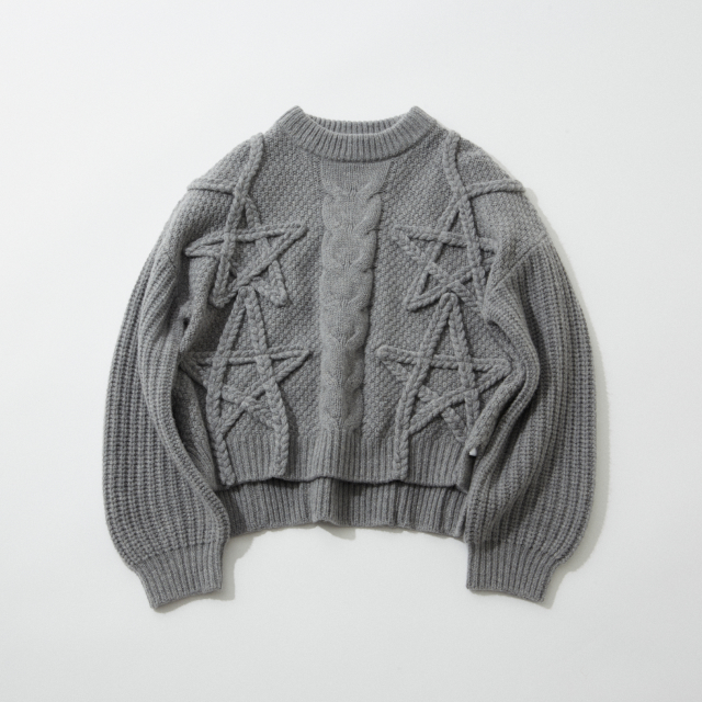 STAR MOTIF PULLOVER KNIT