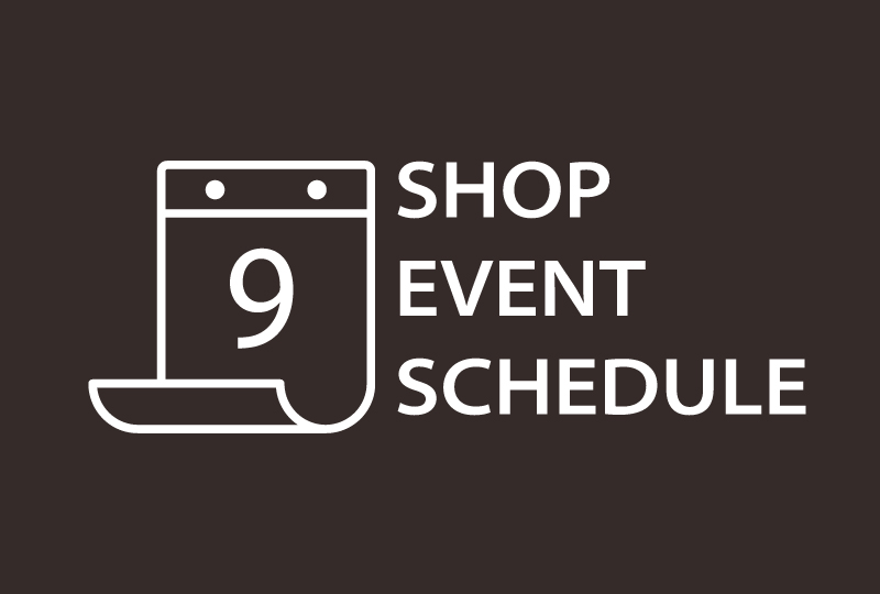 SEPTEMBER SHOP EVENT