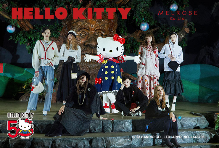 【MELROSE × HELLO KITTY】50周年特別アイテムが発売