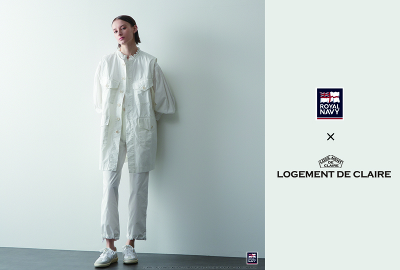 ROYAL NAVY×LOGEMENT DE CLAIRE