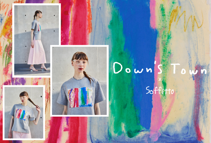 Down' s Town ProjectコラボTシャツ販売スタート！！先着でノベルティをプレゼント♪