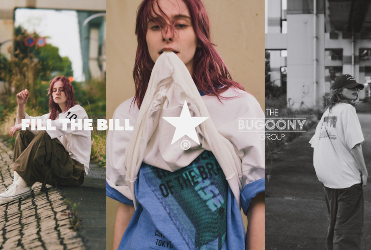 CONVERSE TOKYO ×〈FILL THE BILL〉〈BUGOONY〉LOOK公開