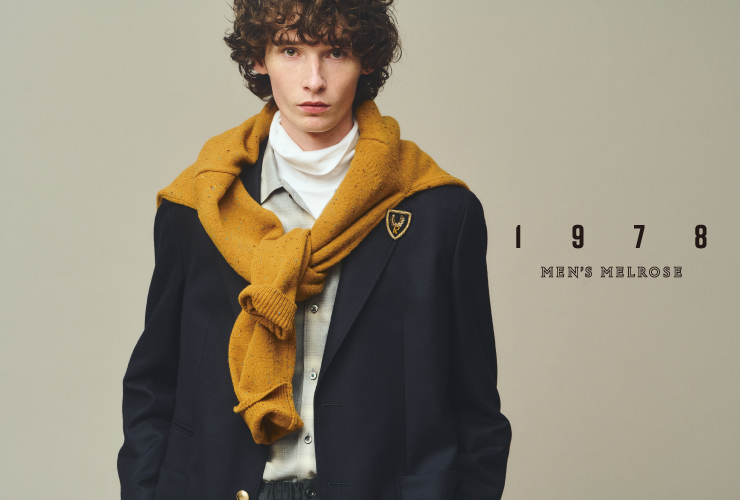 新ライン『1978 MEN'S MELROSE』が2025AWよりスタート！