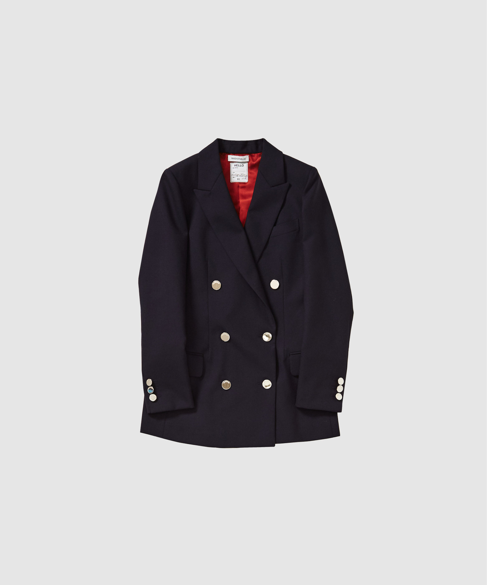 BLEECKER W6B BLAZER SILVER BUTTON