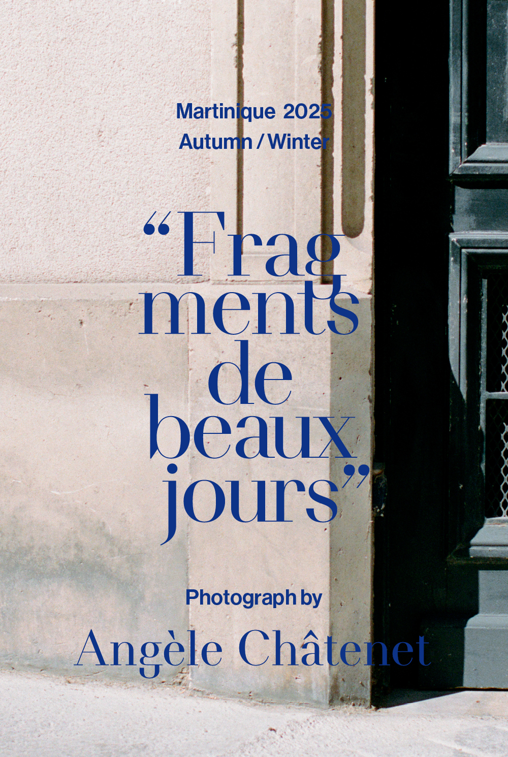 25AW VISUAL “Fragments de beaux jours”