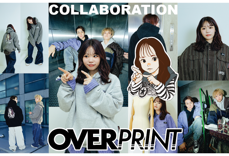 CONVERSE TOKYO × over print