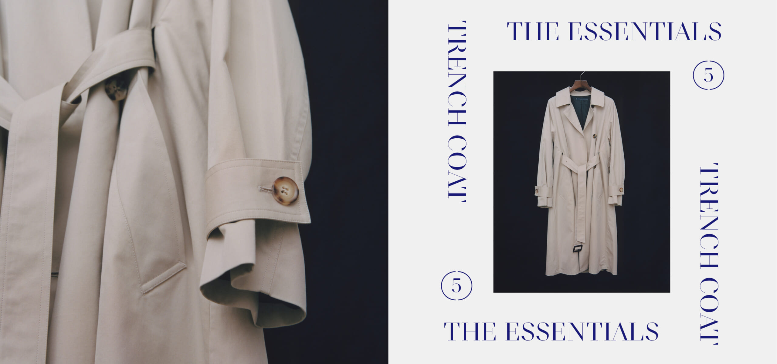 「TRENCH COAT」
