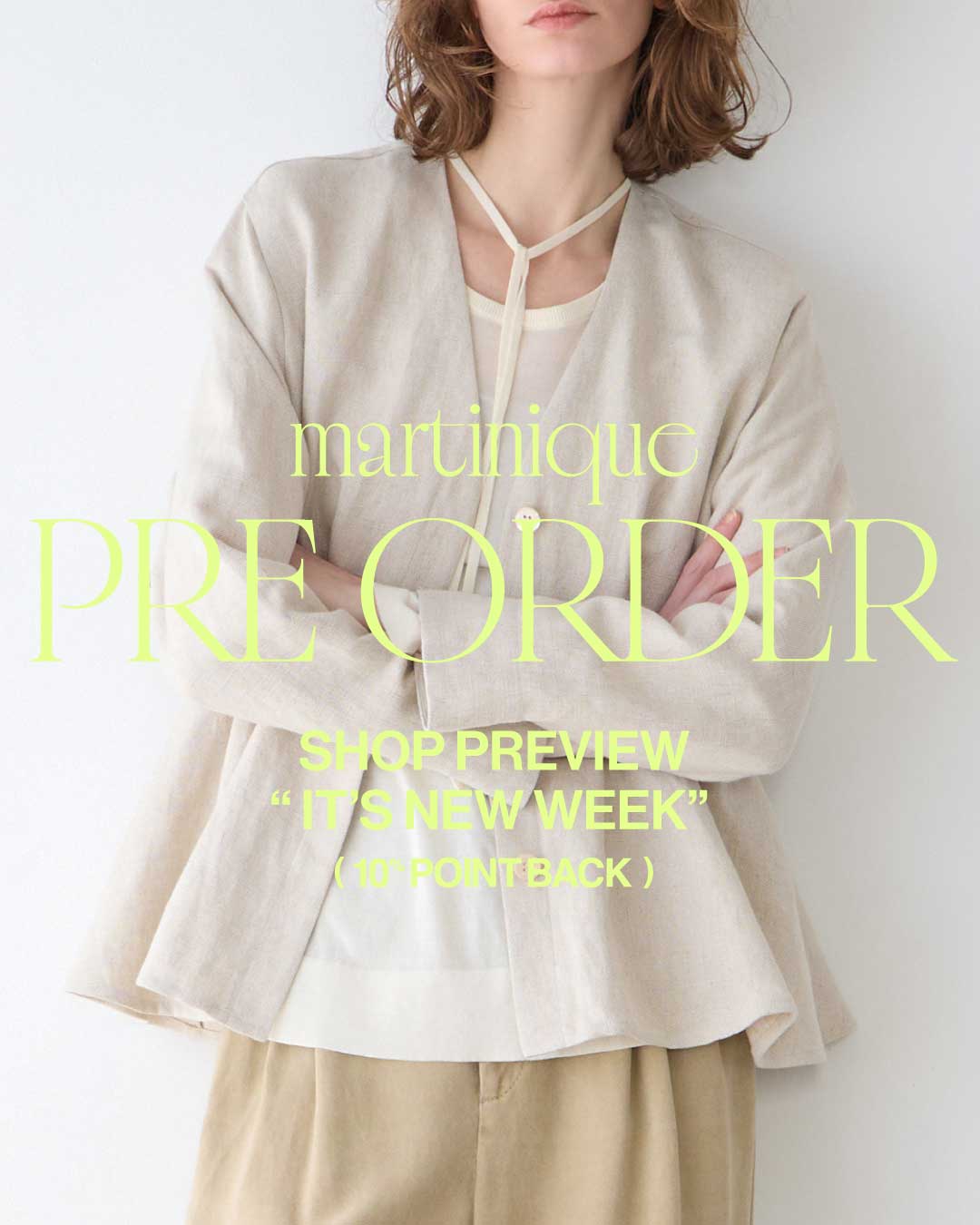 SHOP PREVIEW - 10％ POINT BACK -