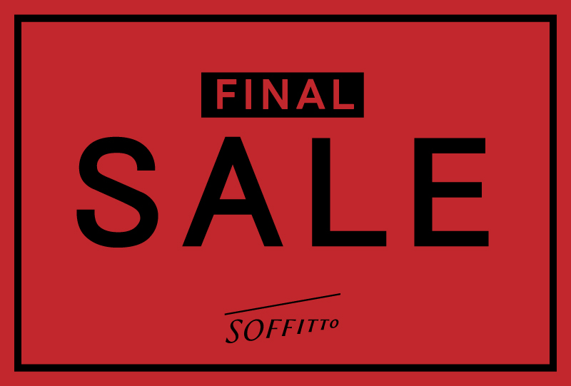 ＼FINAL SALE／気になっていたアイテムをこの機会に！