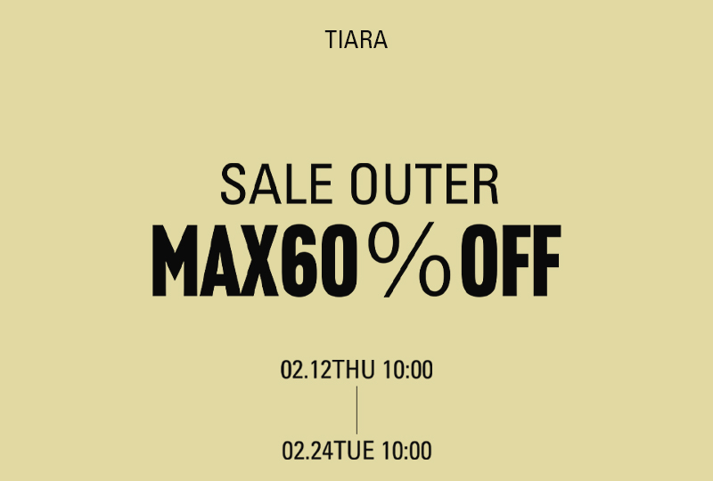 SALE OUTER MAX60% OFF