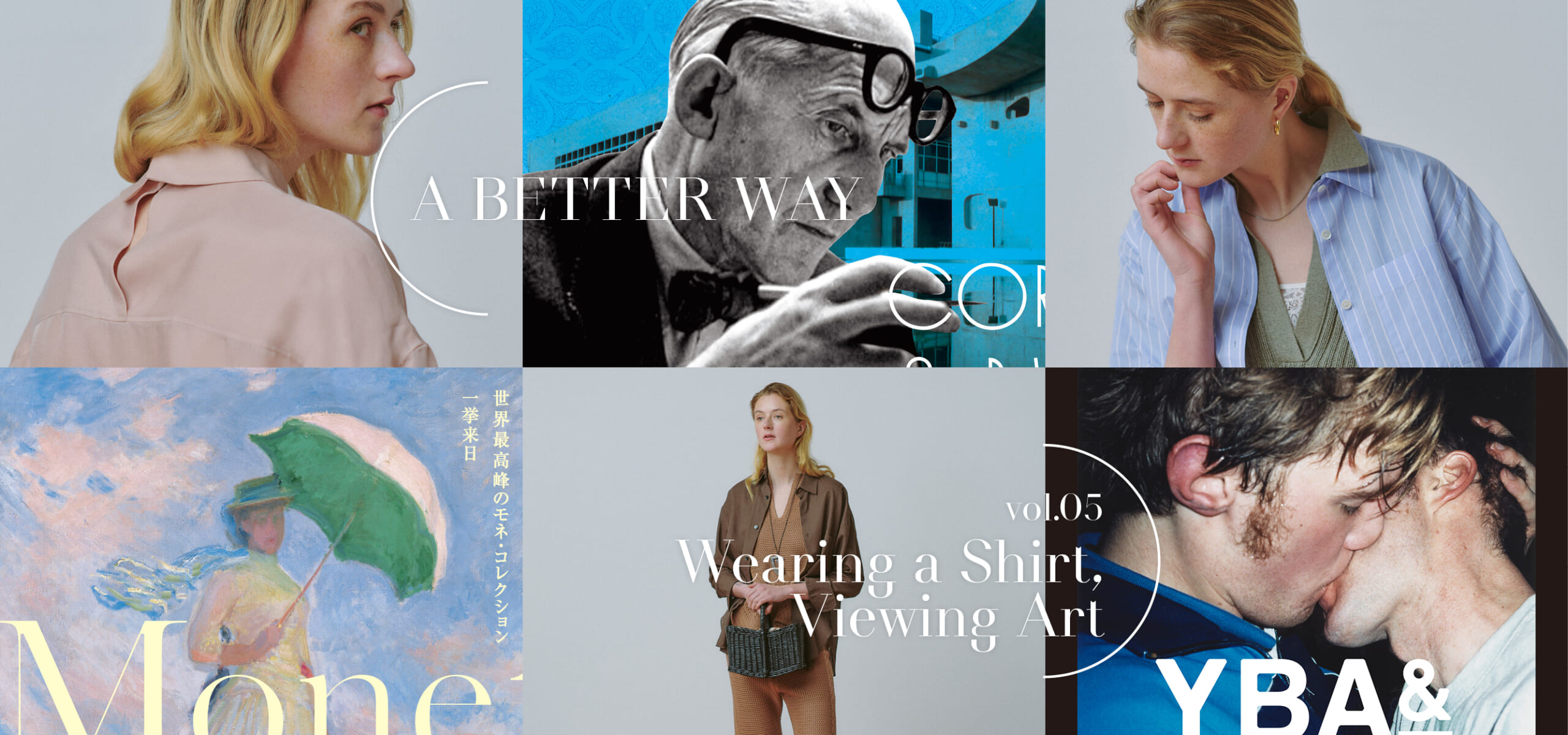 Wearing a Shirt, Viewing Art