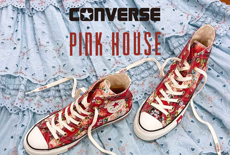 CONVERSE × PINK HOUSE