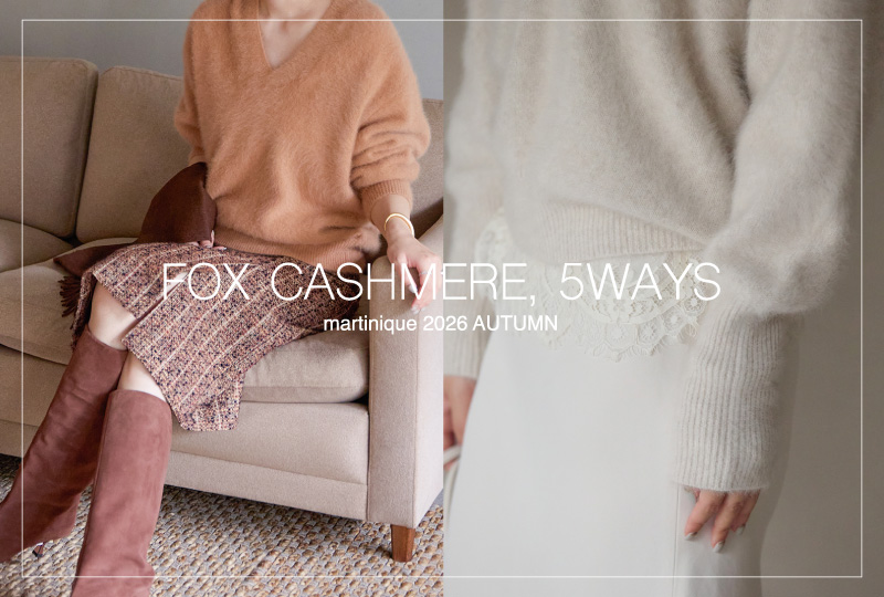 FOX CASHMERE, 5WAYS